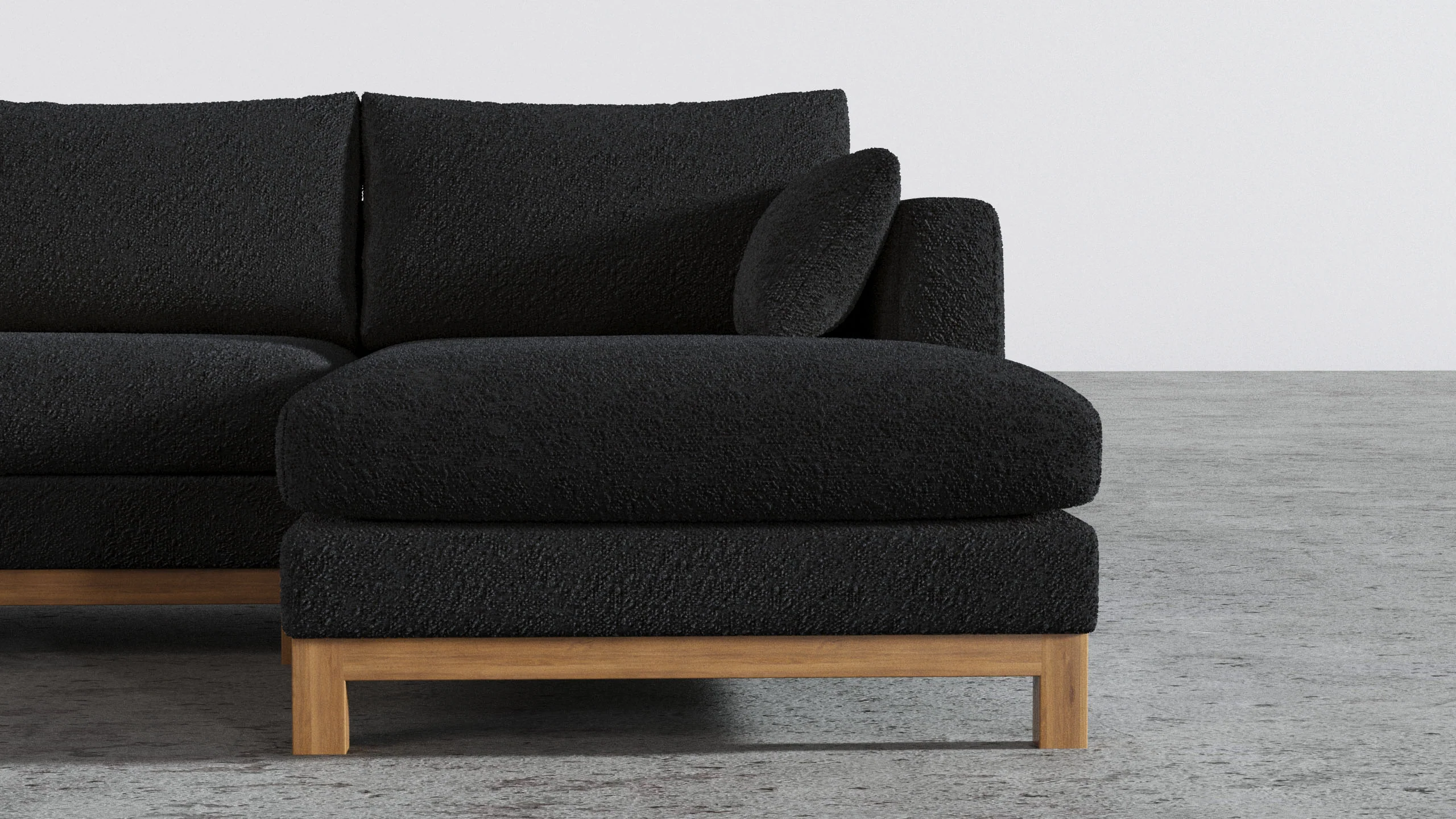 Oak Studio Double Chaise Sectional - Image 56