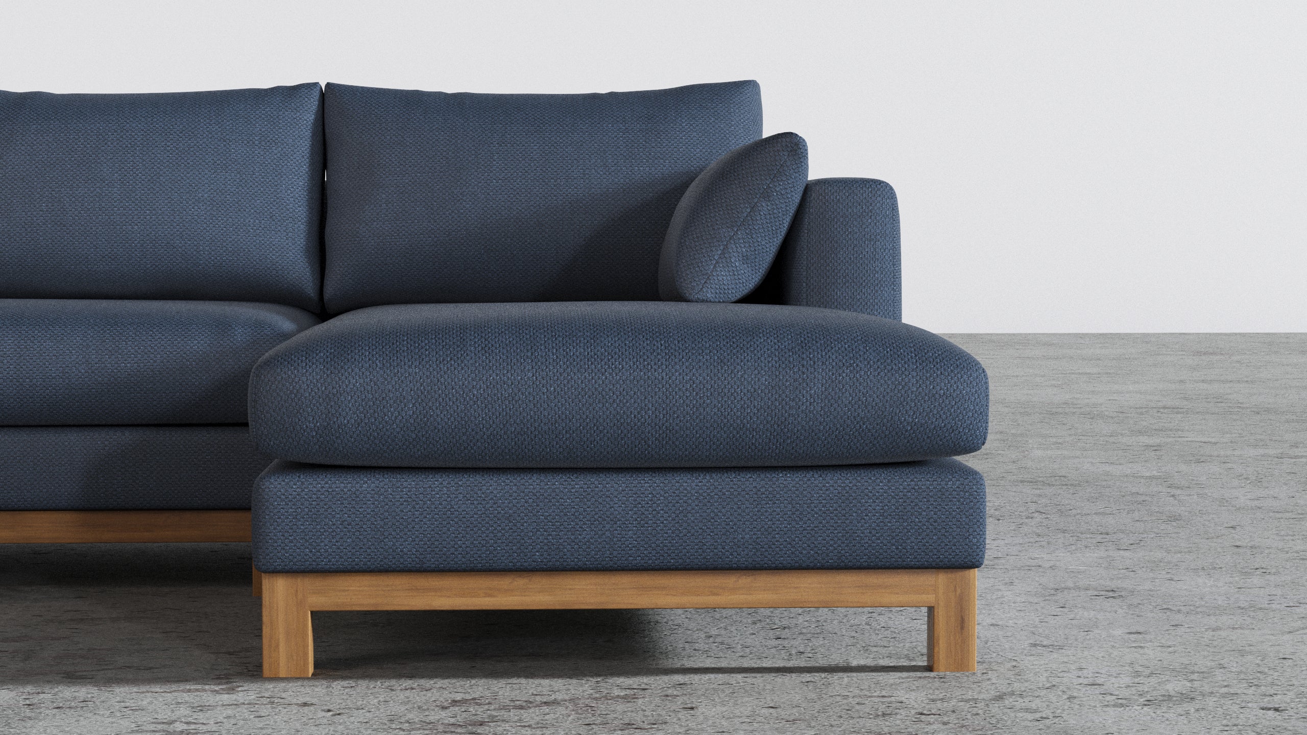Oak Studio Double Chaise Sectional - Image 76