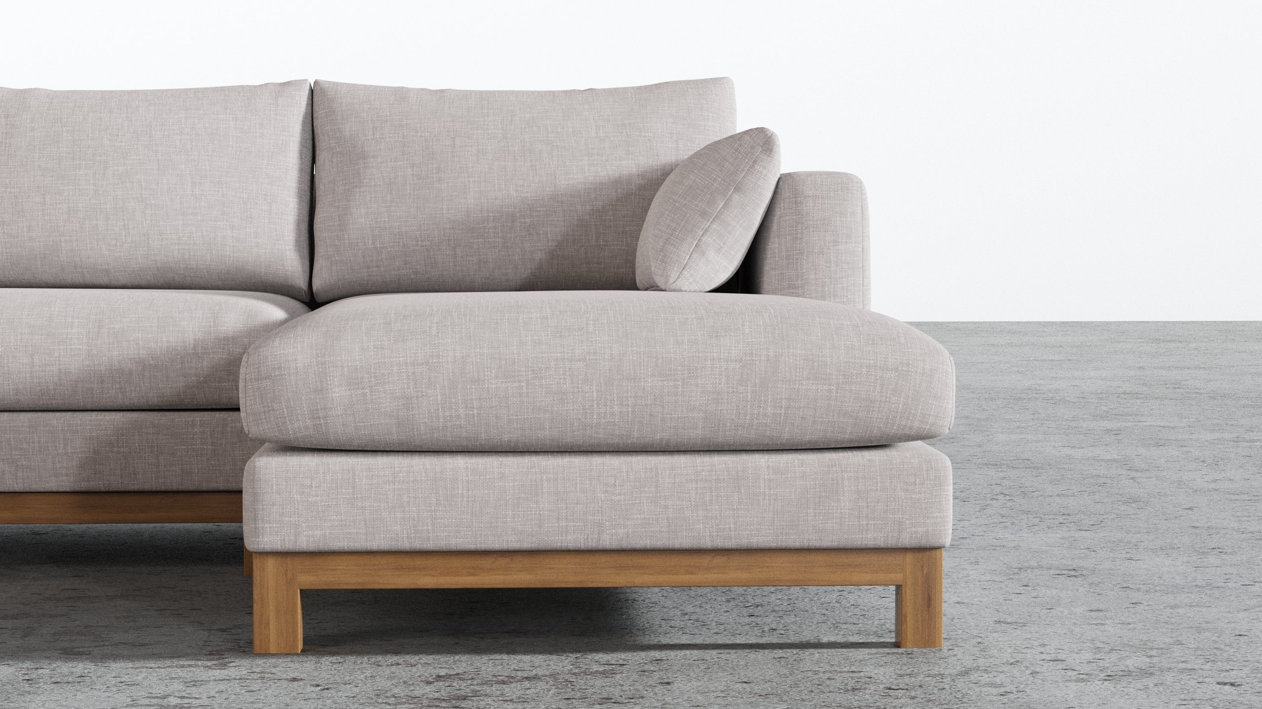 Oak Studio Double Chaise Sectional - Image 81