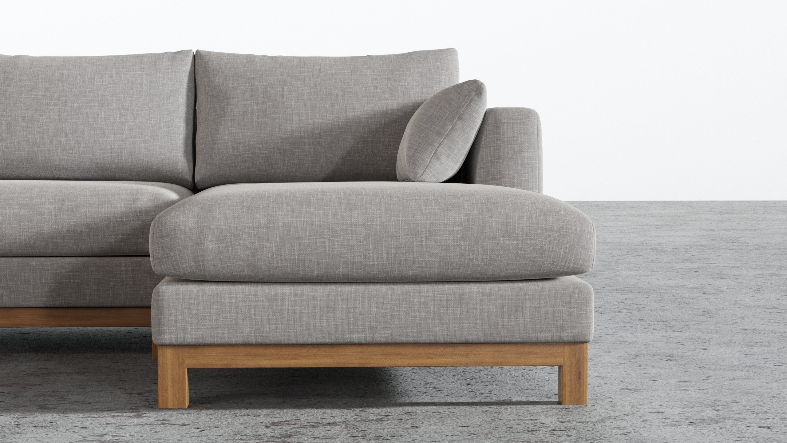Oak Studio Double Chaise Sectional - Image 87