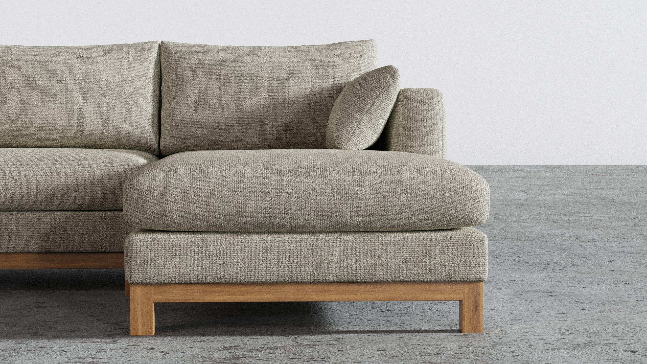 Oak Studio Double Chaise Sectional - Image 9