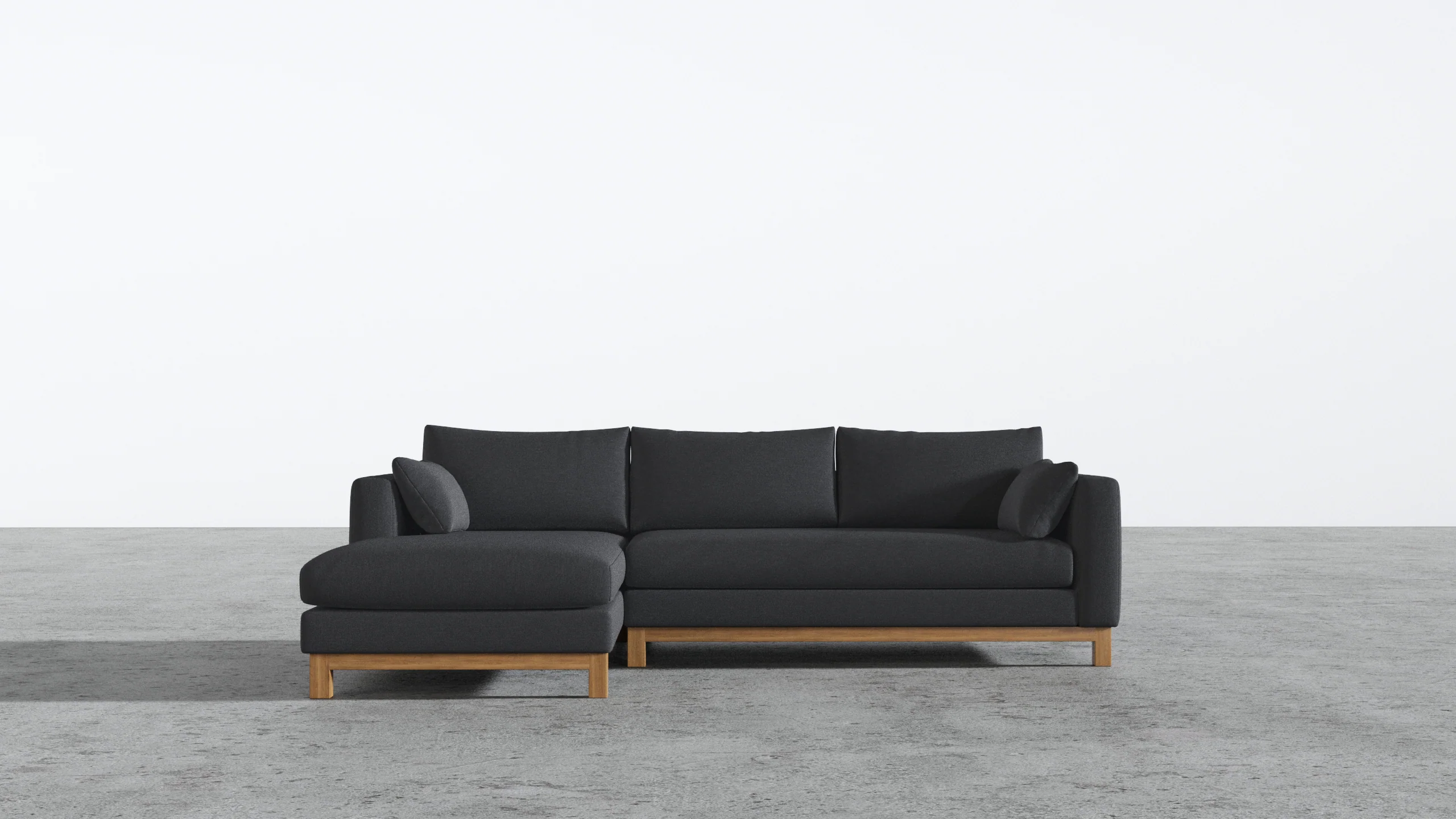 Oak Studio Sectional - Image 13