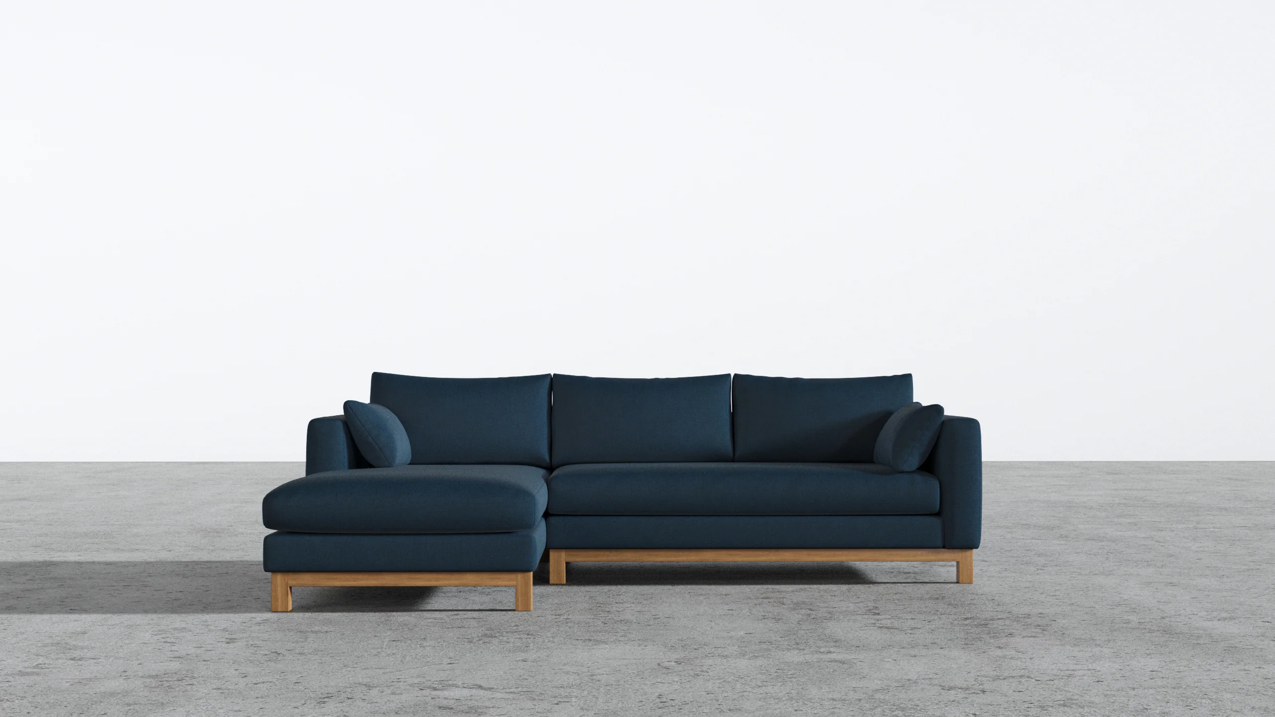 Oak Studio Sectional - Image 19