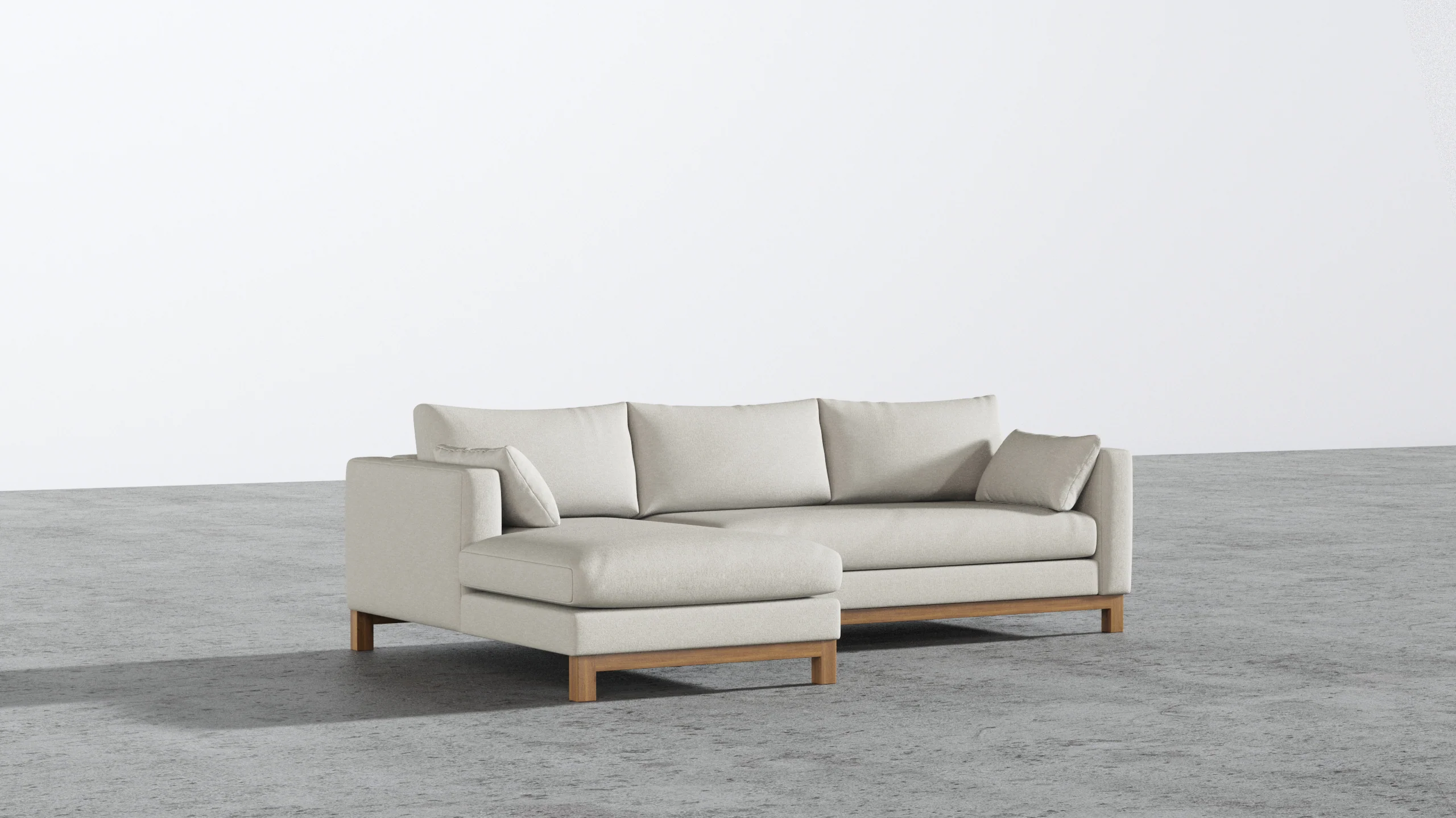 Oak Studio Sectional - Image 2