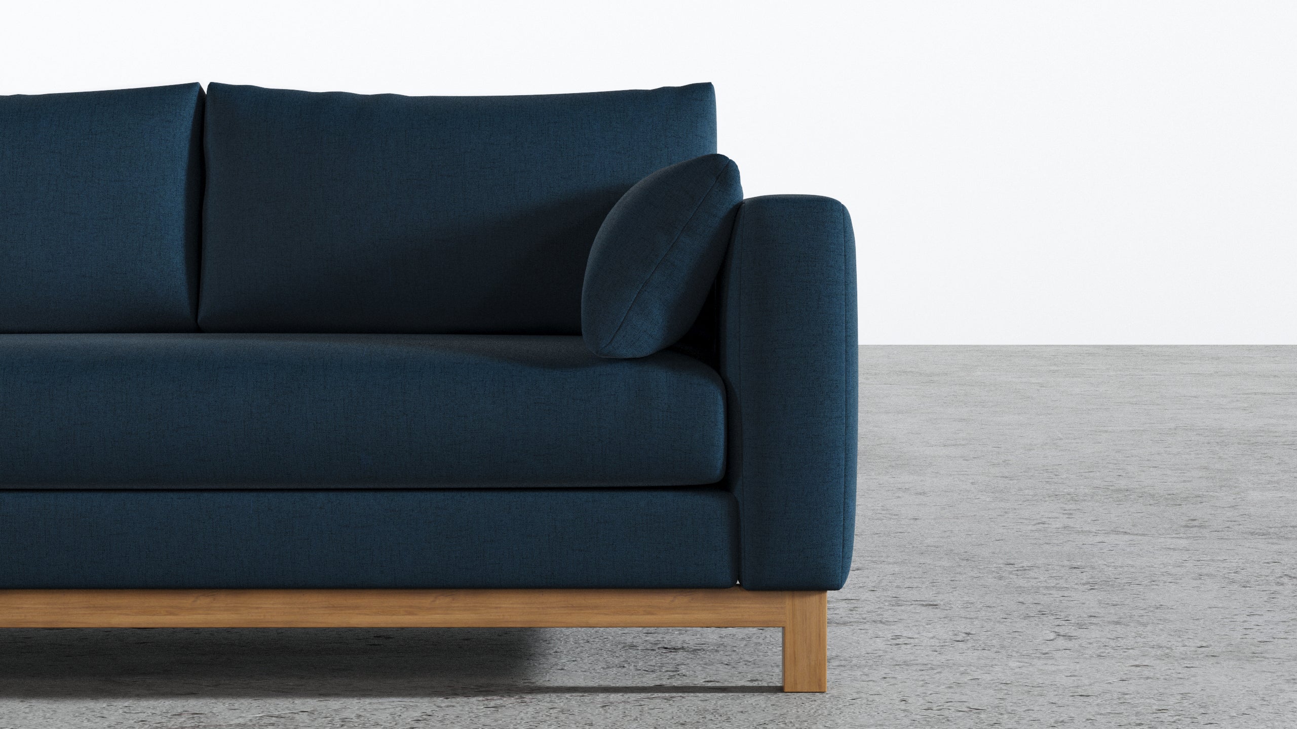 Oak Studio Sectional - Image 21
