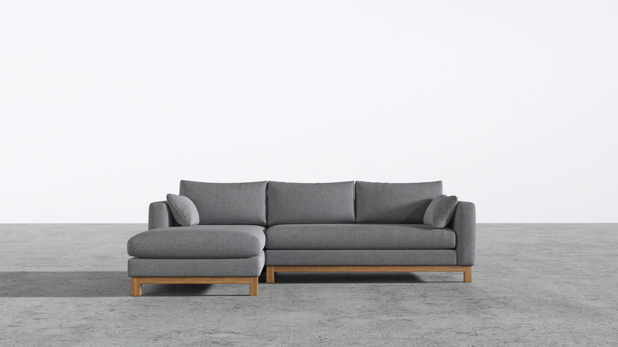 Oak Studio Sectional - Image 25