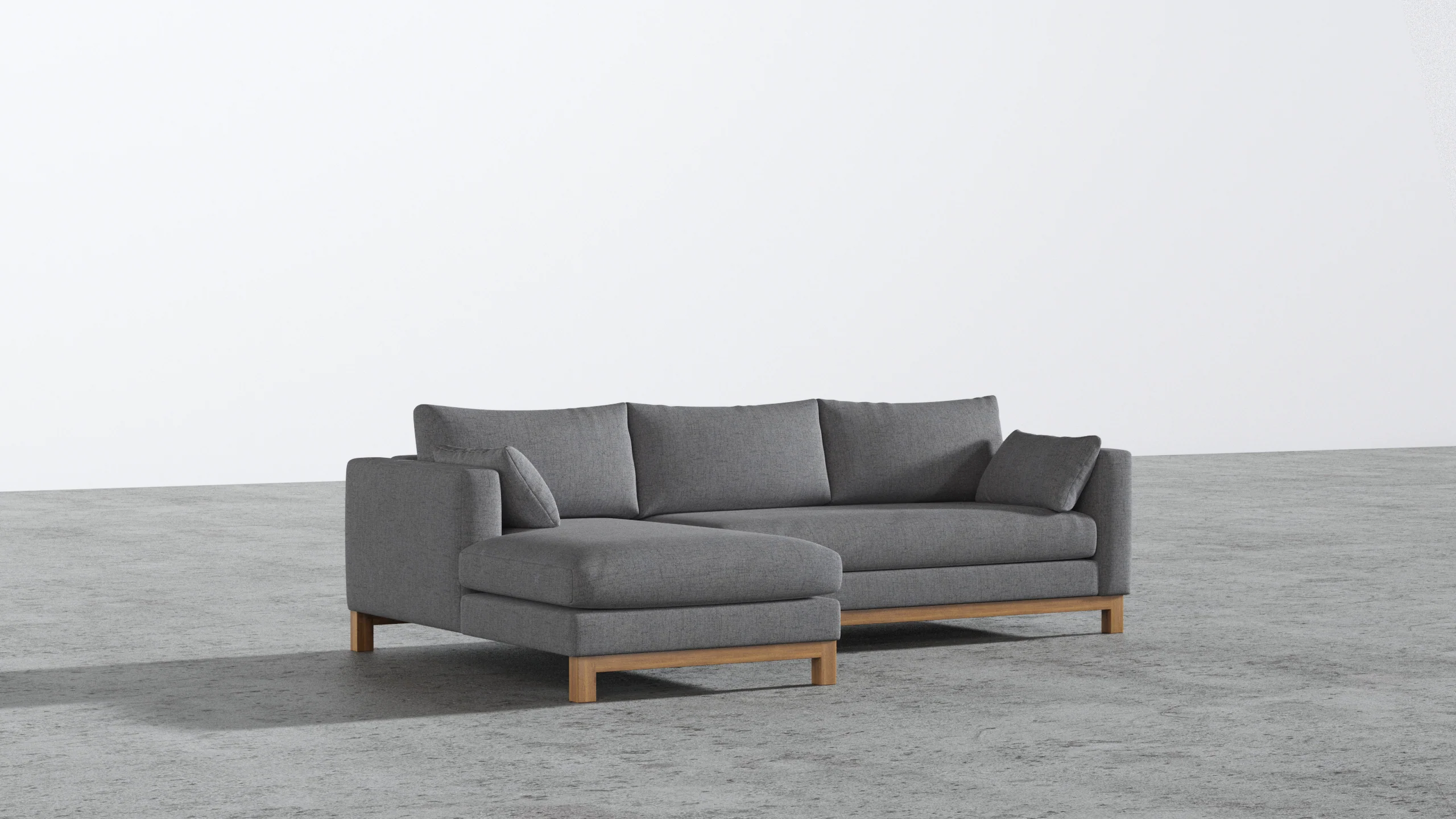 Oak Studio Sectional - Image 26