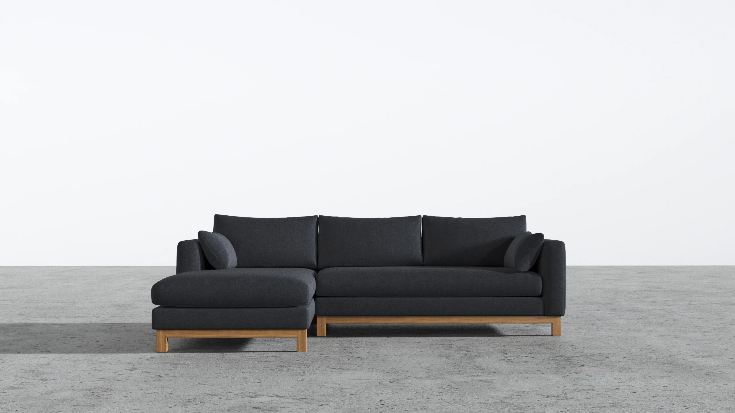 Oak Studio Sectional - Image 31