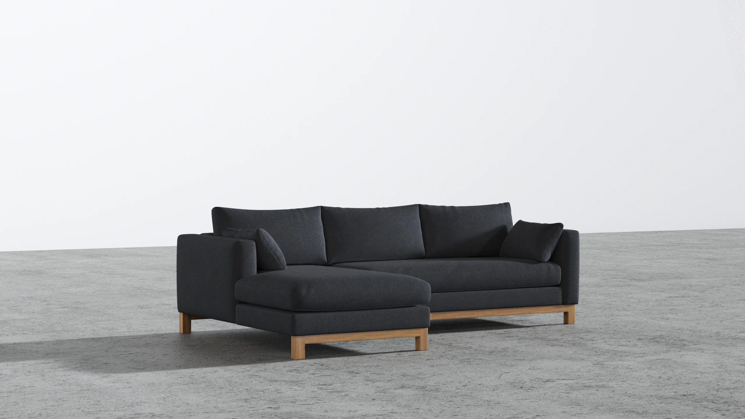 Oak Studio Sectional - Image 32