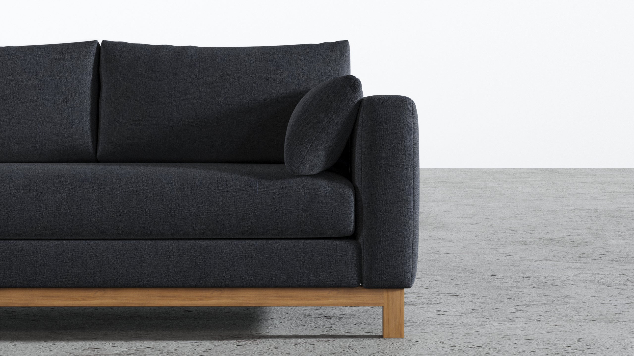 Oak Studio Sectional - Image 33