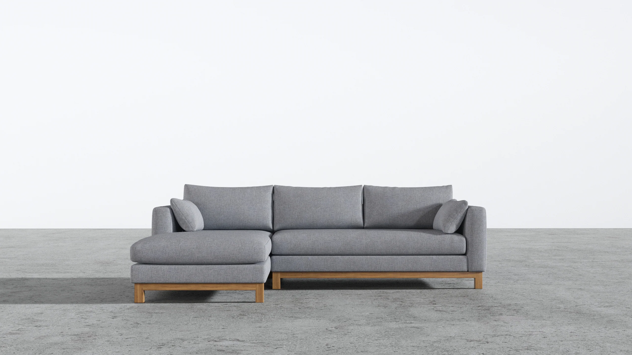 Oak Studio Sectional - Image 37