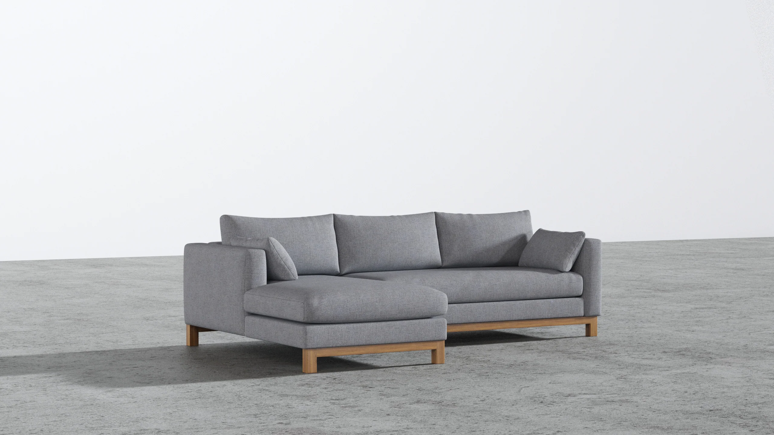 Oak Studio Sectional - Image 38