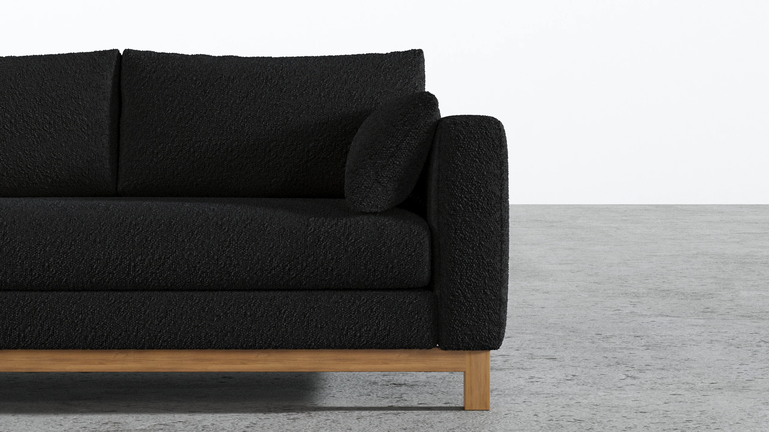 Oak Studio Sectional - Image 57