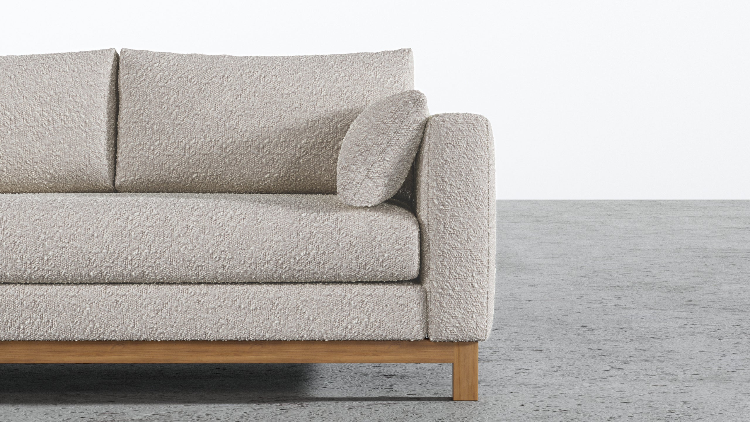 Oak Studio Sectional - Image 63