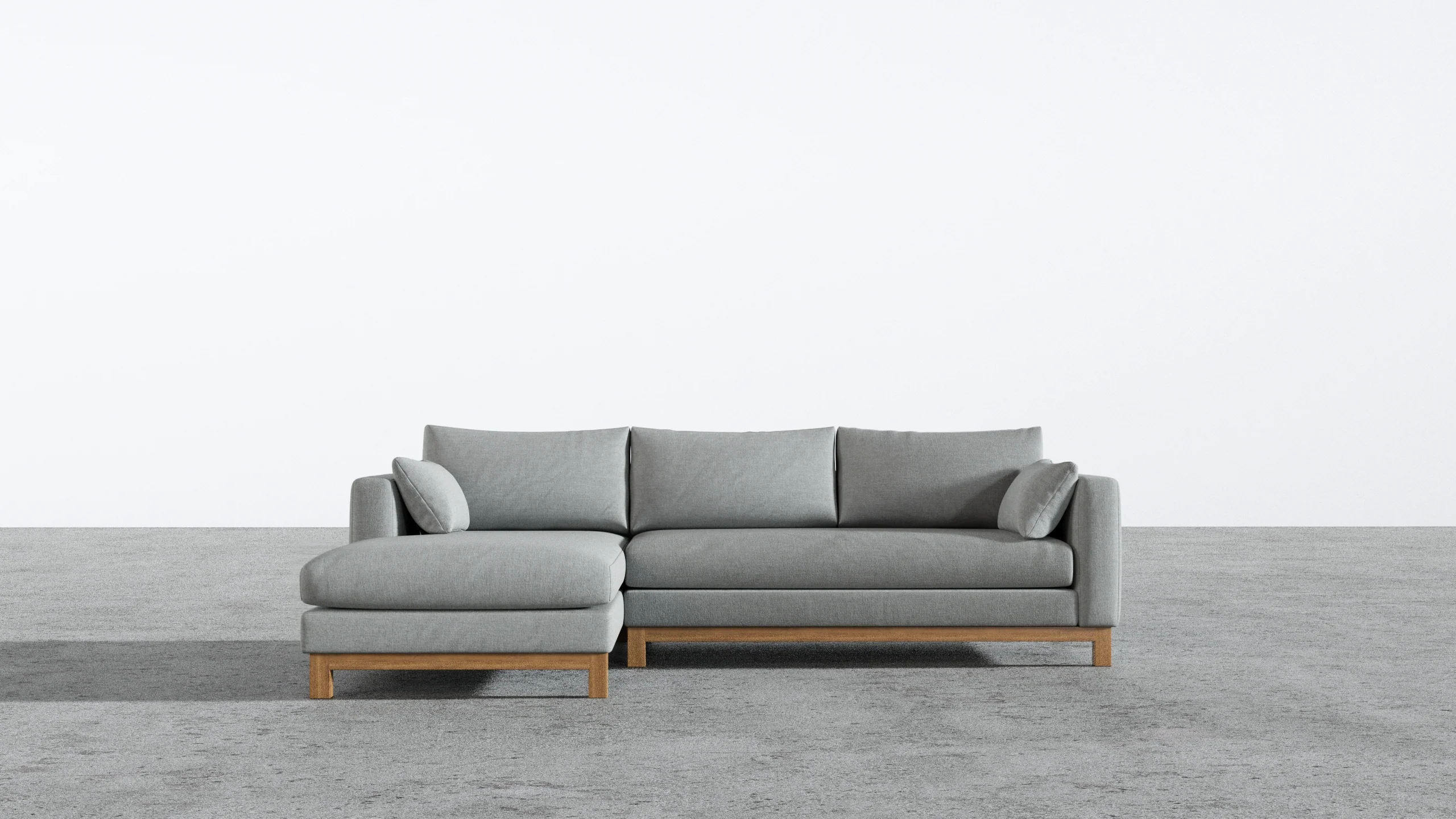 Oak Studio Sectional - Image 67