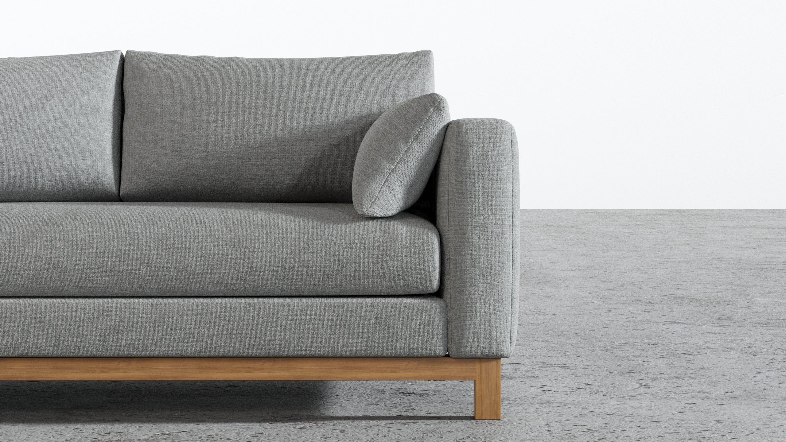 Oak Studio Sectional - Image 69
