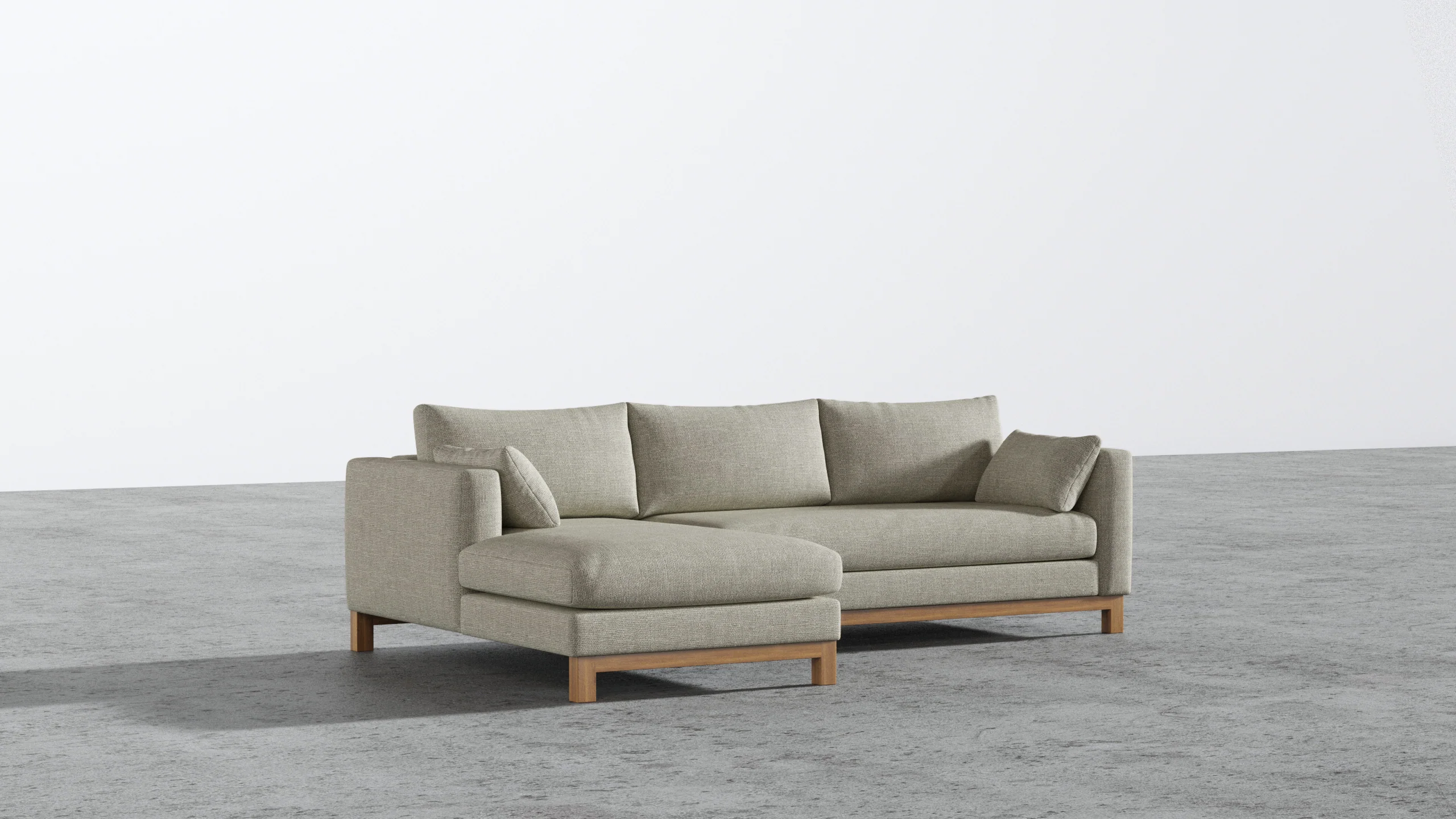 Oak Studio Sectional - Image 8