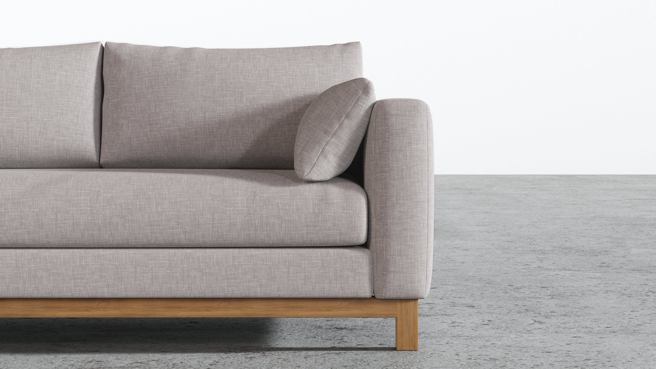 Oak Studio Sectional - Image 81
