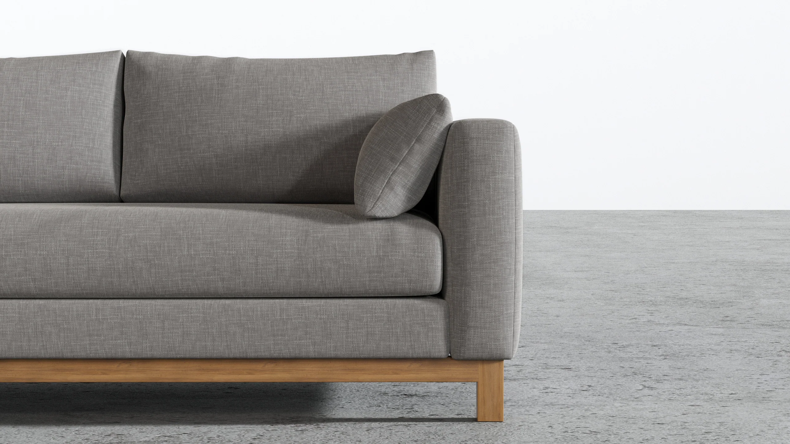 Oak Studio Sectional - Image 87