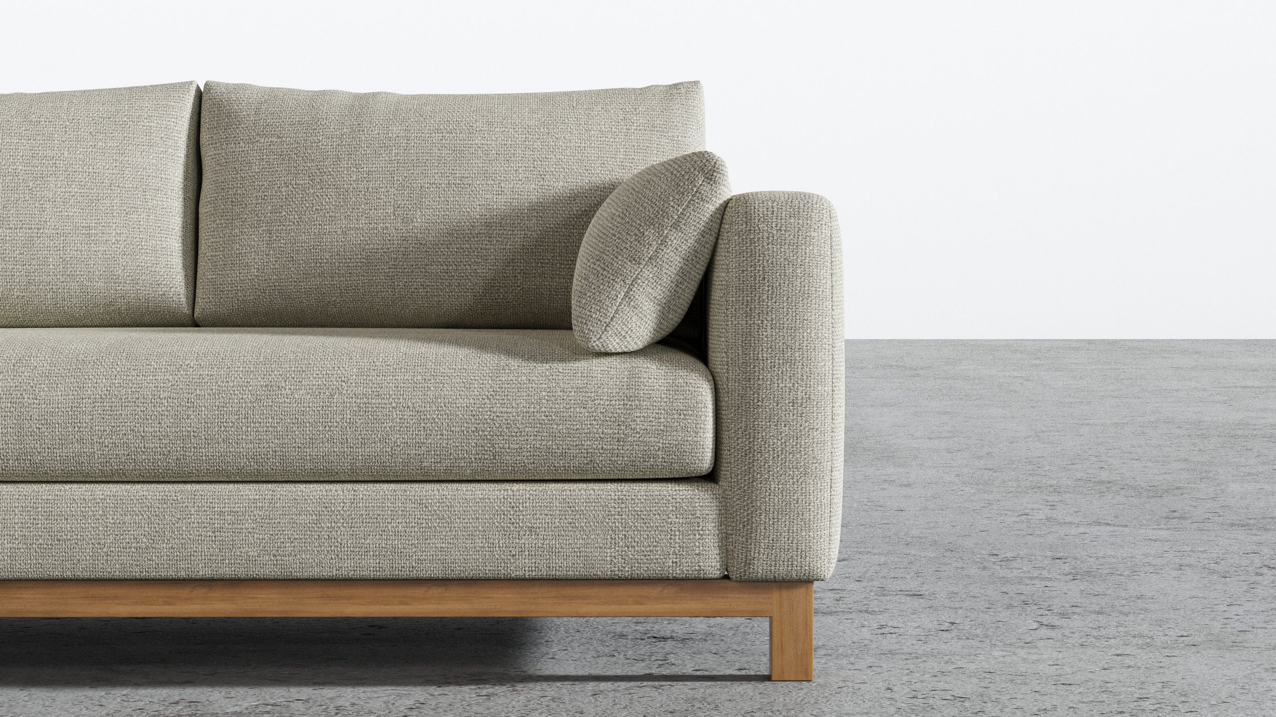 Oak Studio Sectional - Image 9