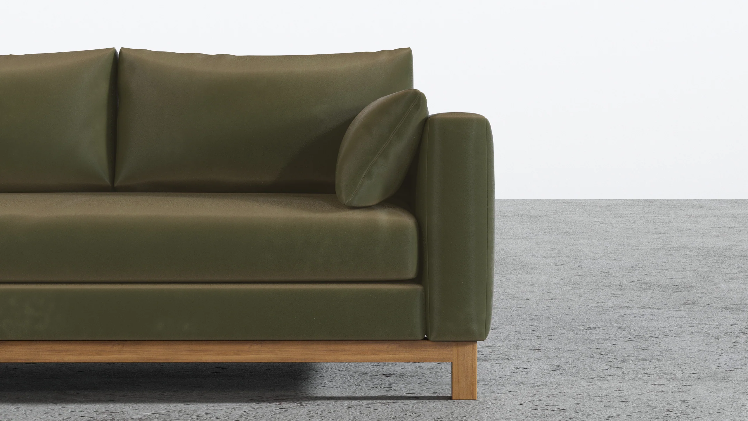 Oak Studio Sectional - Image 21