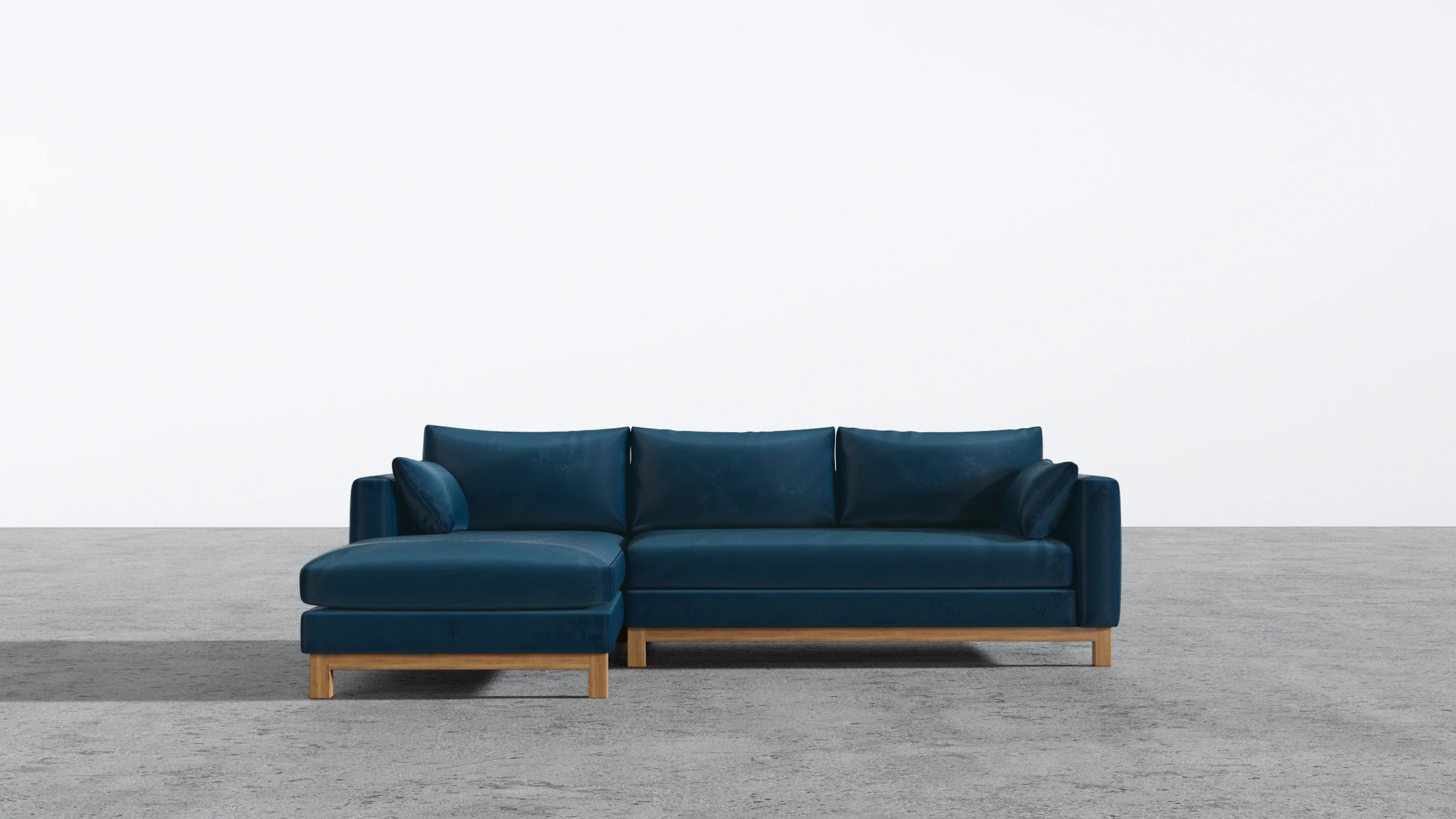 Oak Studio Sectional - Image 25
