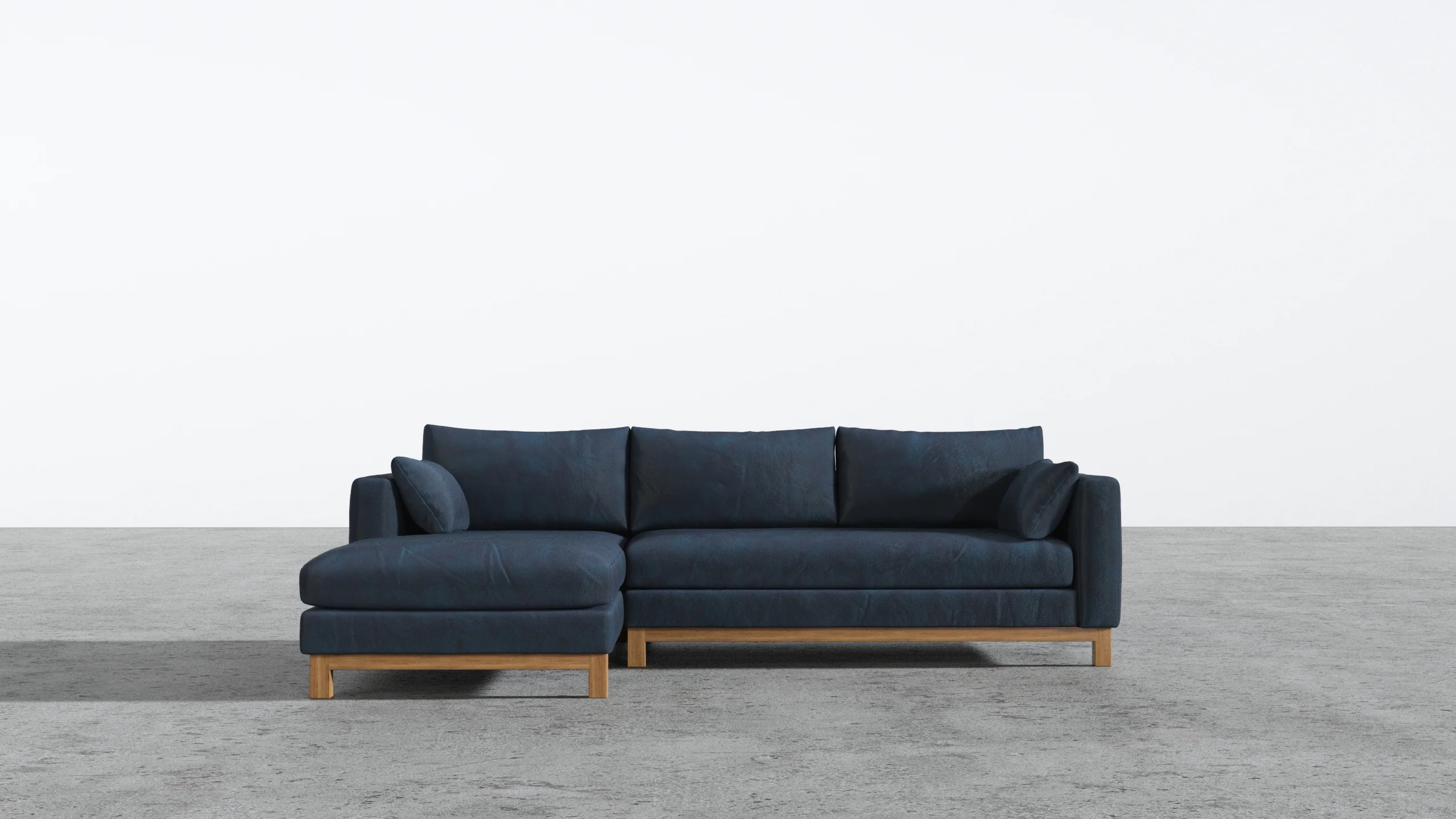 Oak Studio Sectional - Image 19