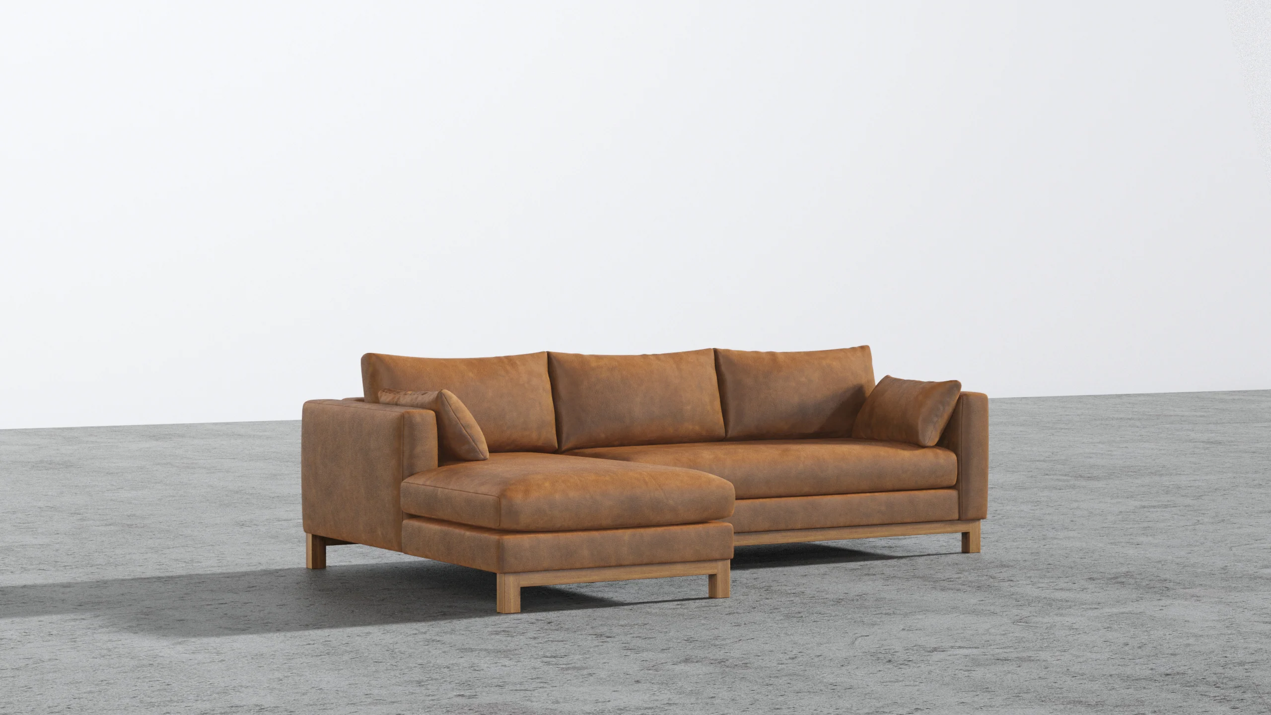 Oak Studio Sectional - Image 2