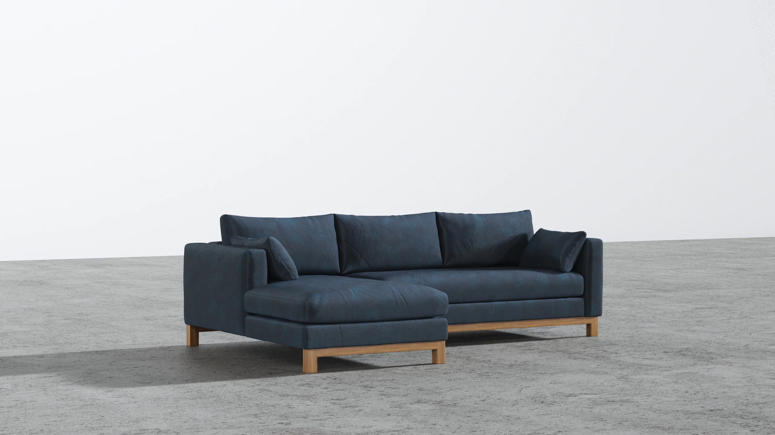 Oak Studio Sectional - Image 20