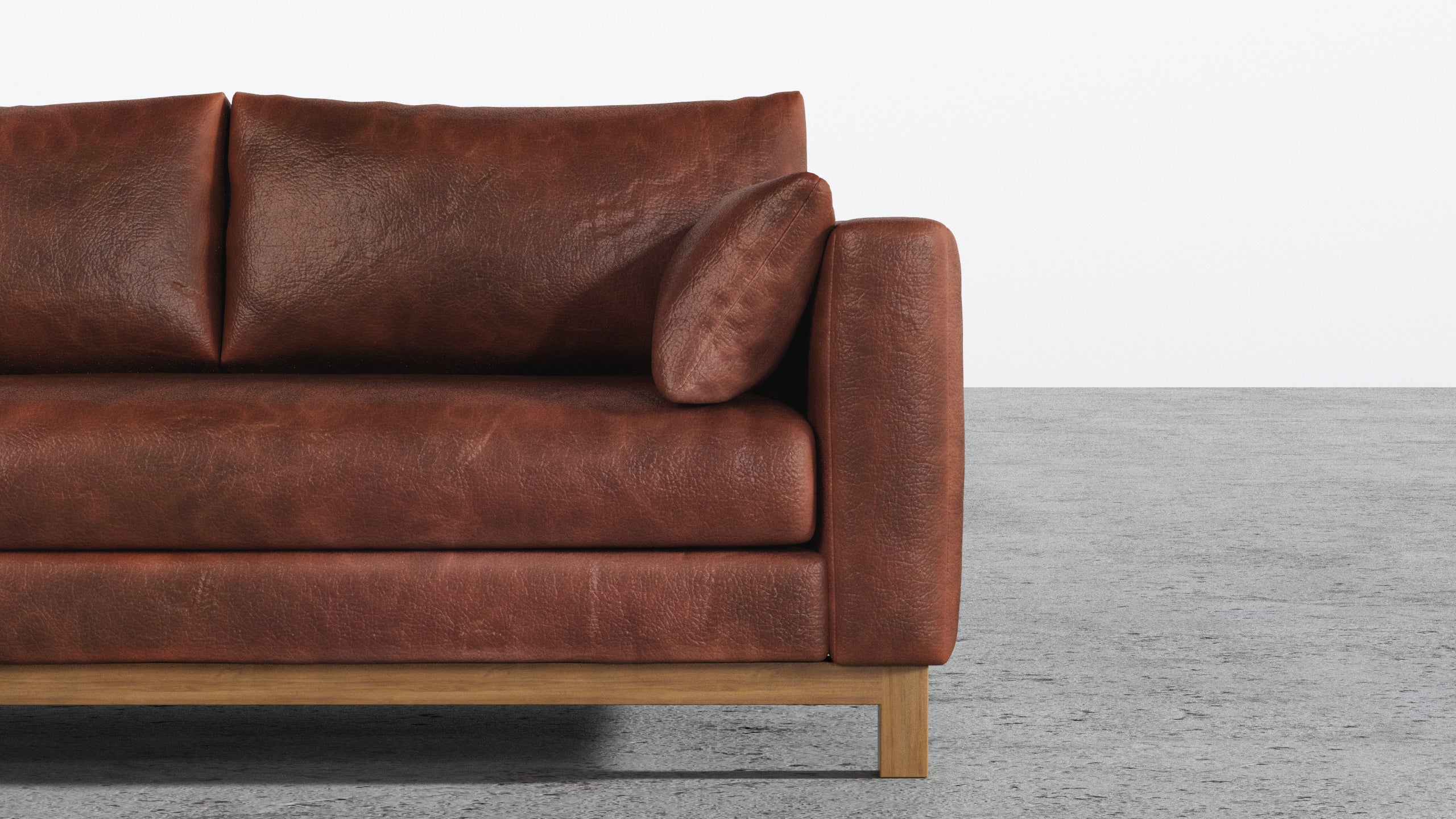 Oak Studio Sectional - Image 33