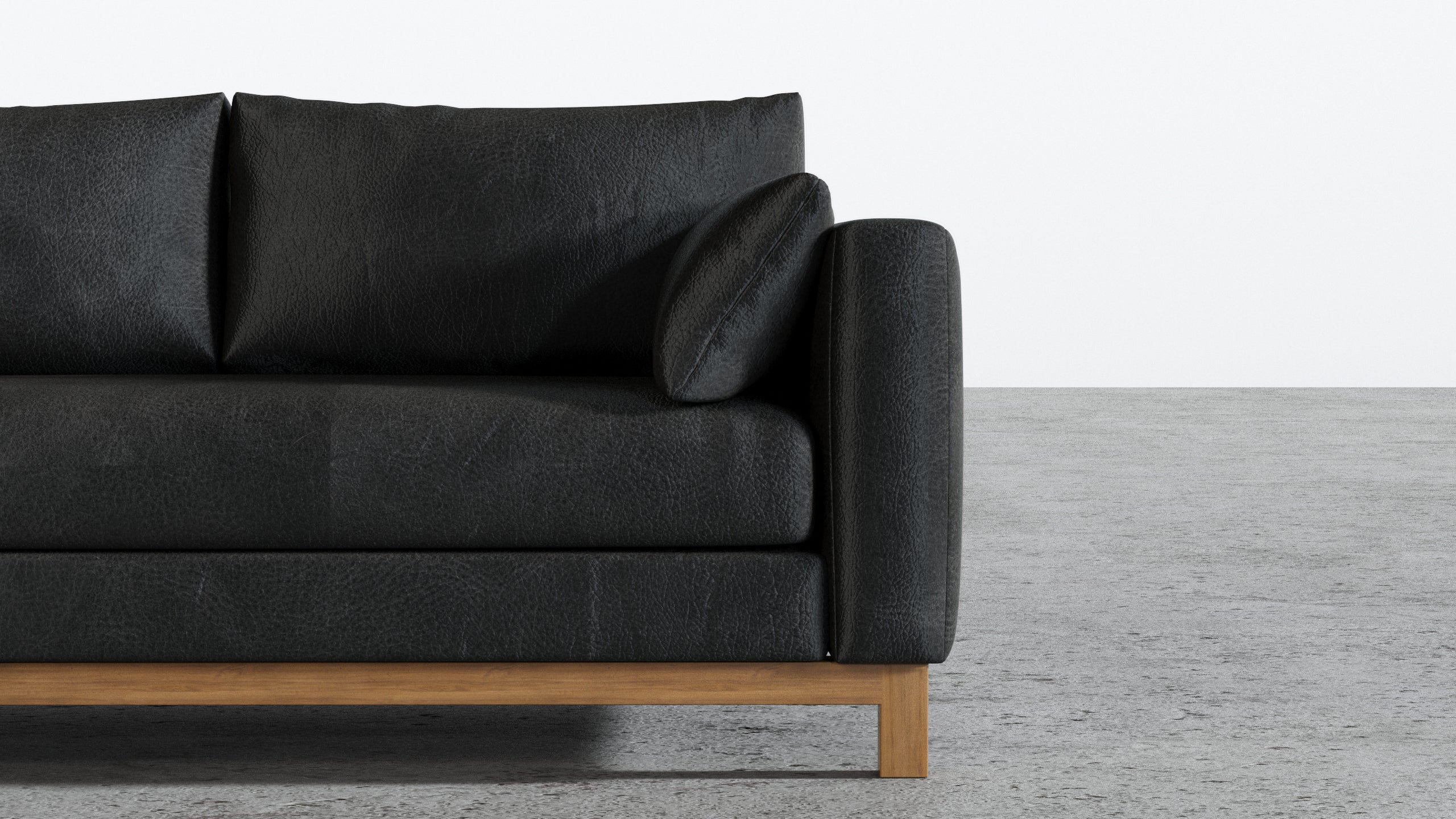 Oak Studio Sectional - Image 9
