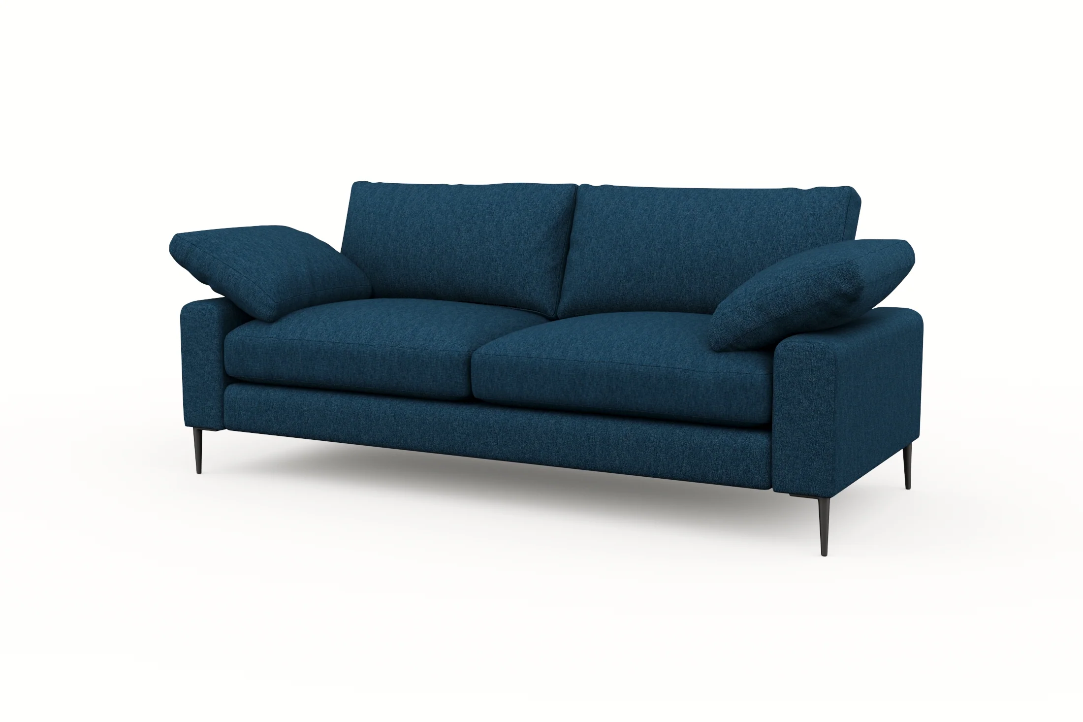Slate Midnight Blue Loveseat - Image 3