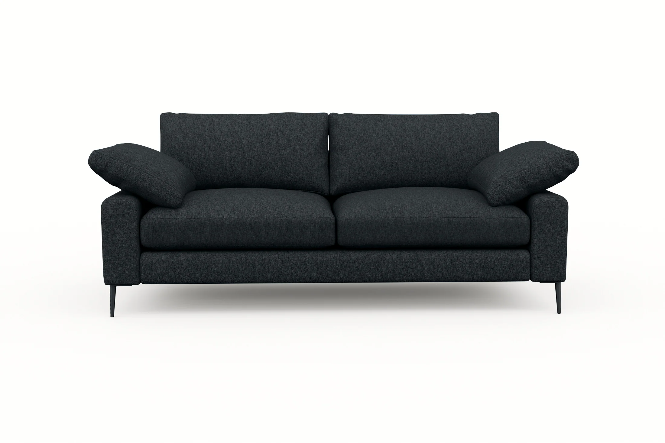 Slate Midnight Blue Loveseat - Image 5