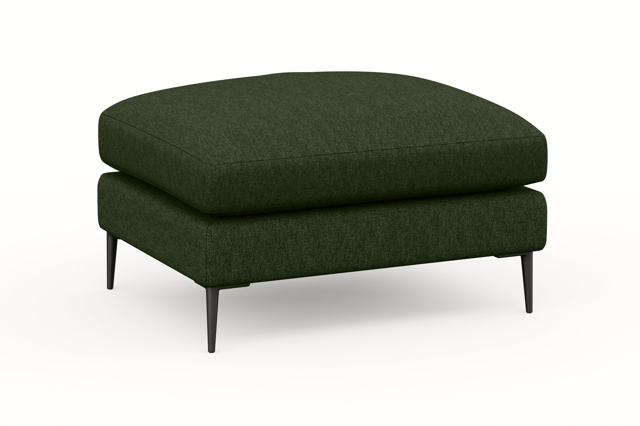 Slate Midnight Blue Ottoman - Image 3