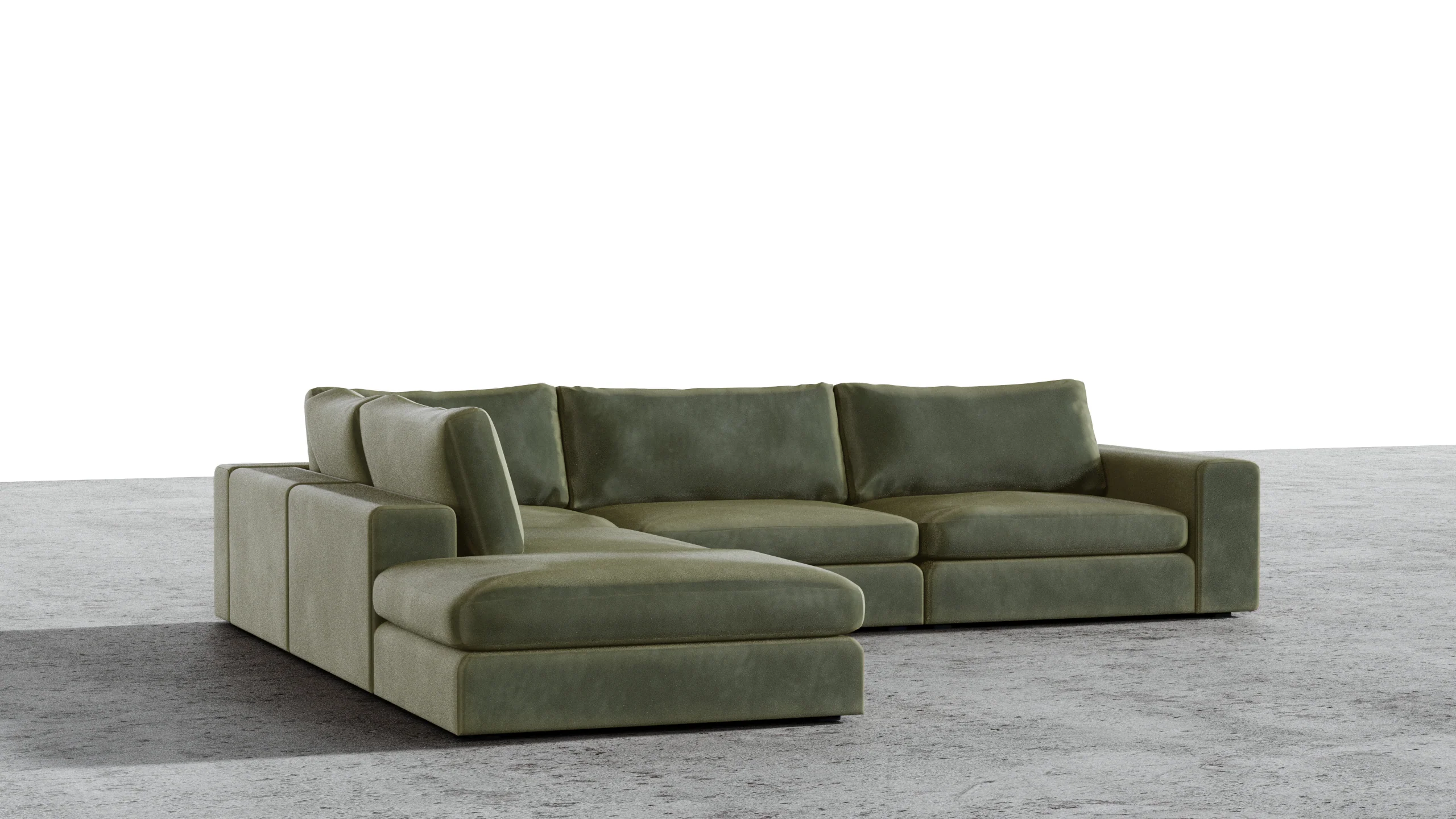 Titan 4 Seater Plus Ottoman - Image 3