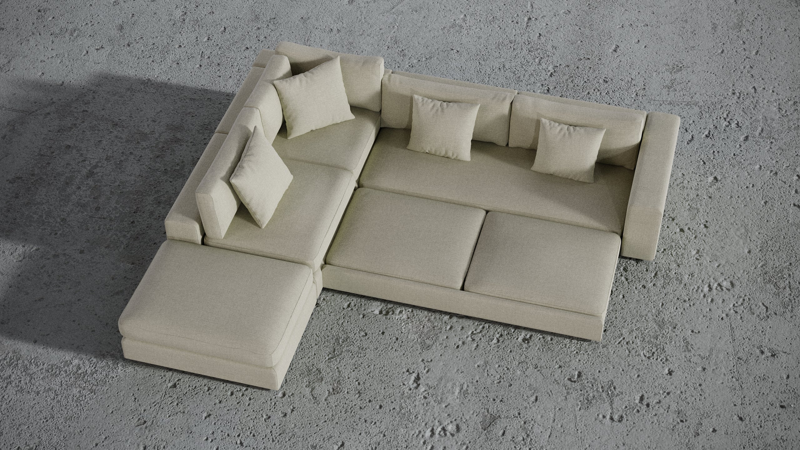 Titan 4 Seater Plus Ottoman - Image 52